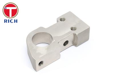 China CNC Lathe Machining Left And Right Guide Blocks Water Glass Casting Alloy Steel Castings for sale