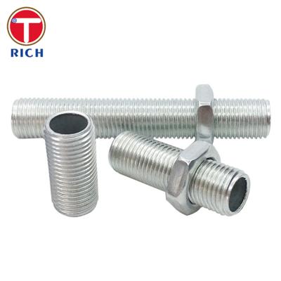 China CNC Machining Hollow Threaded Tube Connect Outlet External Boom Screw Thread Tube for sale