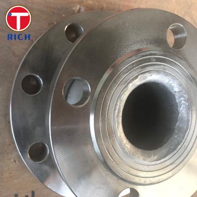 China JIS B2220 T3 304 Stainless Steel Reducing Flange Small Head Concentric Flange Te koop