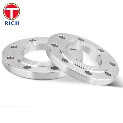 China ASTM A182 Flange de acero inoxidable Flange de tubería de acero inoxidable forjado o laminado para aplicaciones de alta temperatura en venta