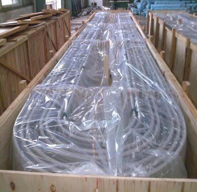 China Forma inconsútil del tubo U del calentador de agua del carbono diámetro externo de 6 - de 127m m en venta