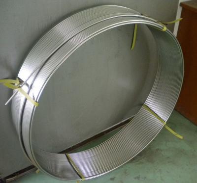 China Nahtloser Wärmetauscher-umwickelte Stahlrohr-Spule Wärmetauscher-Rohr SUS304/304L/316L, Kapillarrohr-Spule zu verkaufen