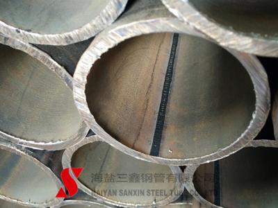China Cold Drawn Round Welded Steel Pipe , Weldable Steel Tubing For Auto Parts for sale