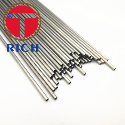 Chine 0.2 - 0.6mm Medical 316 304 SS Capillary Tube Bright Annealing ASTM A312 à vendre