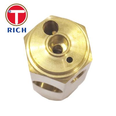 China Cnc Vertical Machining Center Brass Copper 260, C360, H59, H60, H62, H63, H65, H68, H70 For Air Conditioner Fitting for sale