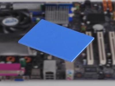 China Almofada térmica livre do silicone Heatproof na espessura 1mm do portátil prático à venda