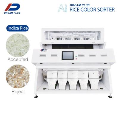 China Rice CCD Color Sorter Machine 5 Chutes 320 Channels Easy Installation for sale