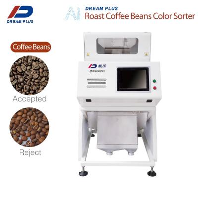 China 96 Channels Coffee Bean Color Sorter Industrial With CCD Camera for sale