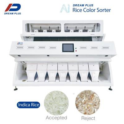 China Dreamplus Rice Color Sorter High Accuracy 99.99% Sorting Machine for sale