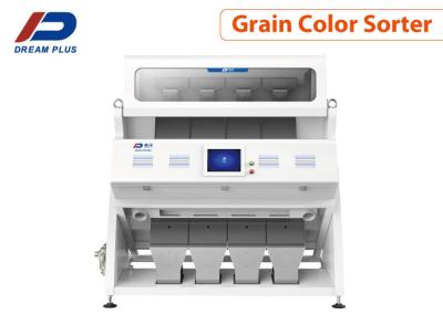 China Corn Grit Grain Color Sorter 4 Chute With Hd Identification for sale