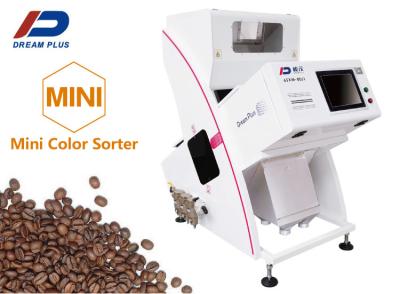 China One Chute Mini Coffee Bean Color Sorter Sorting Green and Roast Coffee beans for sale