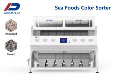 China Máquina del clasificador del color del CCD de la captura de la imagen para los mariscos secados del camarón en venta