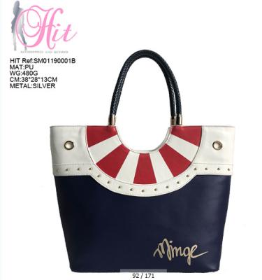 China Wholesale Online Multi Color High Quality Leather Luxury Handbags Satchel For Women for sale