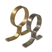 Quality Brass O Type 1 Inch Clamp For PE PEX PVC Pipes With Screw Fixation for sale