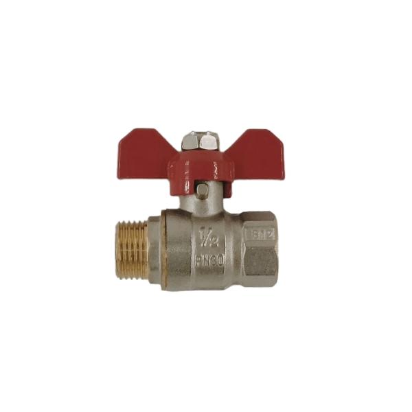 Quality Femal x Male Brass Ball Valve 1/2 inch Bronze Ball Valve 435 psi for sale