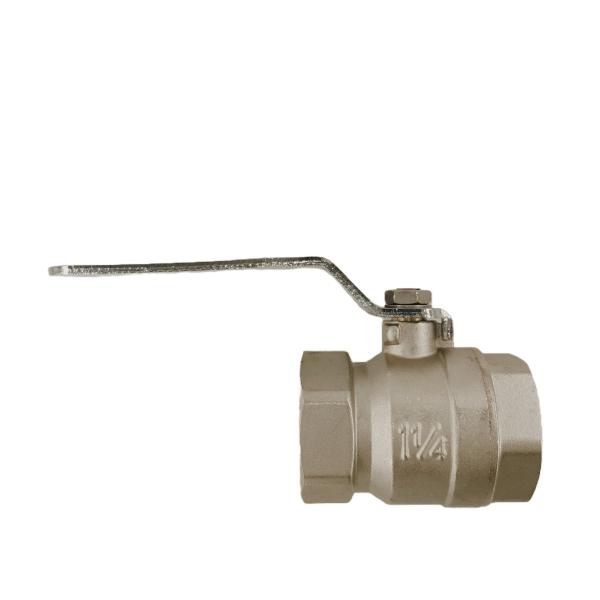 Quality 5/4 Inch Forged Ball Valve Thread ISO228 With L S/S Type Handle for sale