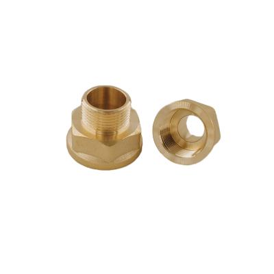 China DIN 259 Male Thread 1 inch Brass Pipe Fittings for sale