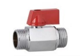China 20c-120c	Brass Ball Valve Round Head Air Actuated Ball Valve for sale