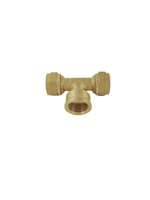 China Female Thread Brass Compression Fittings DIN EN 10226-1 No leak for sale