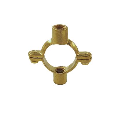 China 15mm To 76mm Brass Pipe Clips For Fixationg PE PEX PVC Pipe for sale