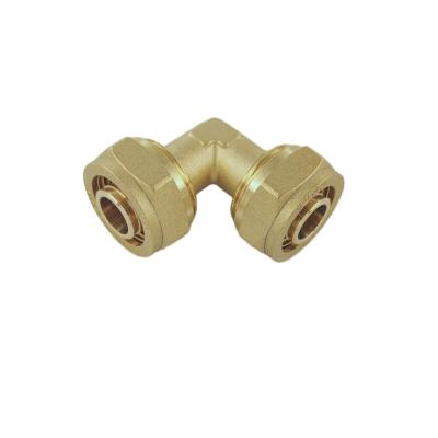 China ISO228 Brass Compression Fittings Pex Elbow Fitting Leak Proof for sale