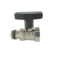 Quality Water Brass Non Return Valve Corrosion Resistant With Plastic T Handle for sale