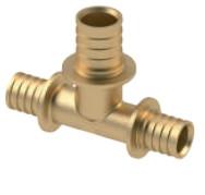 China Brass Tee Reducing Pipe fittings for sale