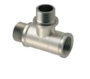 China Diversification Brass Tee M/M/F Thread Fittings For Water for sale