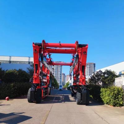 China Heavy Duty Marine Straddle Carrier Manufacturer Customized Container Lifter Truck for sale