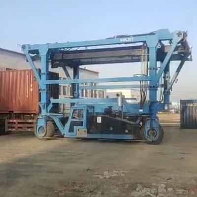 China 2 pilhas movem o recipiente Crane Truck, equipamento de levantamento padrão do recipiente à venda