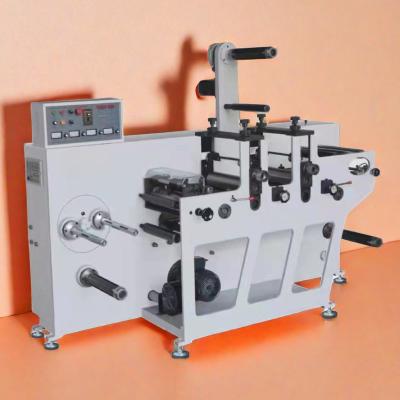 China MQ-350Y(S) Double Station Two Head Fully Rotary Die Cutting And Slitting Machine Blank Un-Printed Labels Adhesive Paper for sale