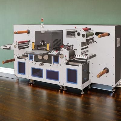 China 80m/Min High-Grade Full Automatic Flatbed Label Die Cutting Machine For Film And Label Paper Servo Motor Motion Control for sale