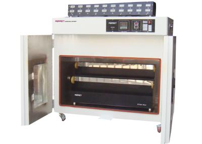 China Tape Retention Adhesion Testing Machine / High Temperature Oven With 30 Sets Weight for sale