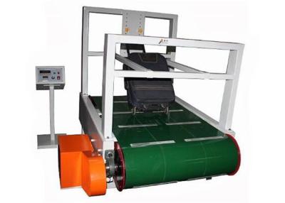 Chine Machine d'essai en cuir d'abrasion de bagage, type appareil de contrôle de bande de conveyeur de promenade de valise à vendre