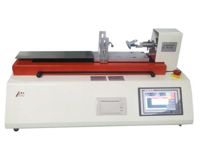 China Máquina de prueba extensible del equipo de prueba de la cáscara de la correa que lleva, del pegamento y de la película horizontal en venta