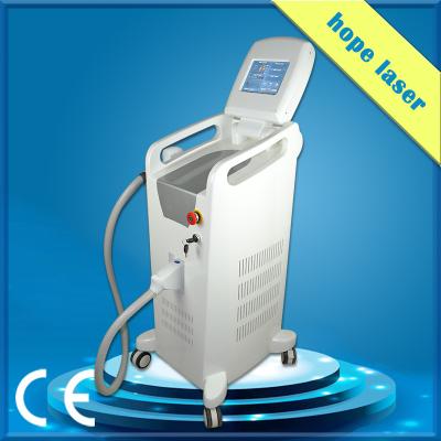 China 808nm diode laser hair removal machine with ce approval ， 8 inch color touch screen for sale