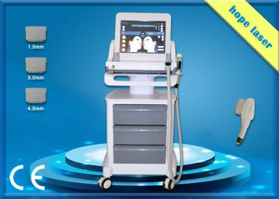 China 800 W 3.5mm Cartridges High Intensity Focused Ultrasound Machine 4 J / Cm2 for sale