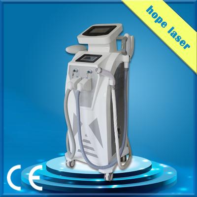 China Multifunctional SHR RF Q Switched ND YAG Laser Hair Removal Machine for sale