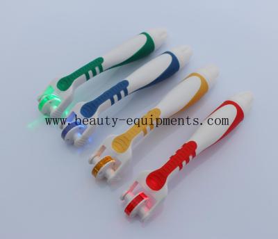 China Sistema seguro do rolamento de Derma, micro terapia do rolo da agulha com luz azul/vermelha/do amarelo/verde diodo emissor de luz à venda