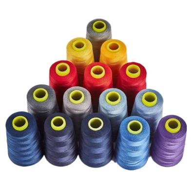 China 60/3 60/2 Multi Colous 100 Spun Polyester Sewing Thread Factory Price for sale