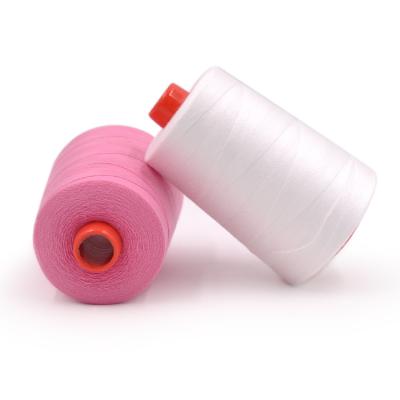 China S Twist 5000 Meter 5000y Polyester Thread Sewing Ring spun for sale
