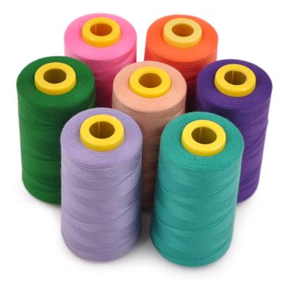China 40/2 5000m 10000m 100% Polyester Sewing Thread industrial sewing machine thread for sale