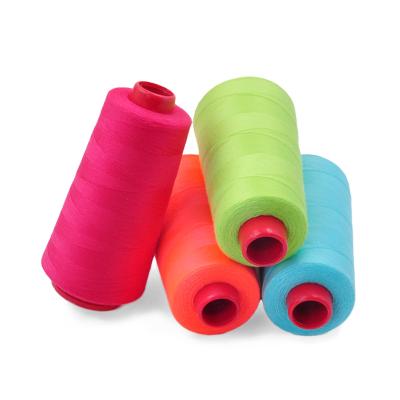 China Ring Spun Industrial Sewing Thread , Colourful Polyester Core Spun Thread for sale