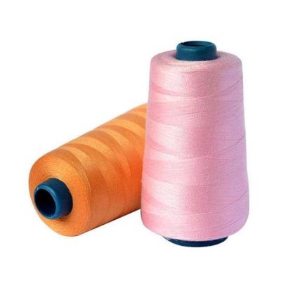China 100% polyester sewing thread 40S2 402 40/2 3000 yards 5000m 5000 Yards spun polyester sewing thread for sale