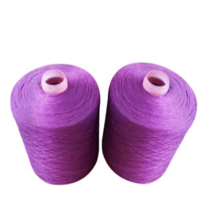 China 40s/2 teñidos colorean 100% hacer punto/costura/que teje del hilado hecho girar del poliéster en venta