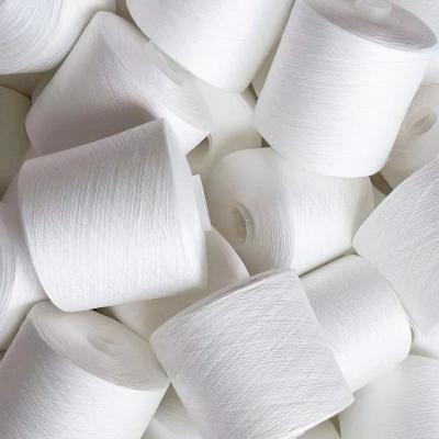 China 40/2 40/3 20/3 60/2 100% Spun Polyester Yarn Raw White Yarn On Sale for sale