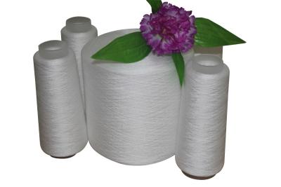 China 50s/2 50s/3 Raw White Full Dull Polyester Yarn For Knitting Machine Yarn for sale