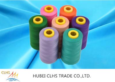 China 40/2 5000m Dyed 100 Spun Polyester Sewing Thread For T-Shirts Dresses Sportswear for sale