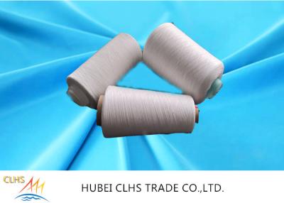 China High Strength Polyester Spun Raw White Yarn 20s Count Anti - Pilling For Sewing Sofa for sale