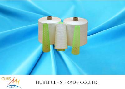 China Heller halb stumpfer Polyester-Kern spann Garn, Doppelt-Torsions-Polyester gefärbtes Garn zu verkaufen